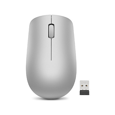 Lenovo 530 Ratón Inalámbrico 1200 DPI Gris Platino