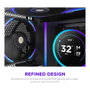 NZXT F120X RGB Negro