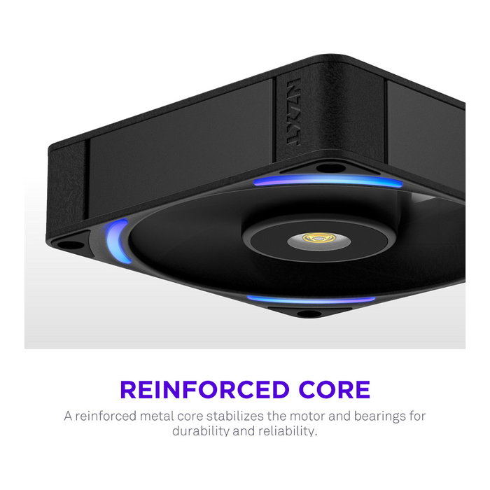 NZXT F120X RGB Negro