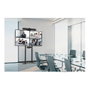 Newstar Neomounts AFP-875BL Bodenplatte - Placa de Suelo Acero Negro para FL55-875BL1/WL55-875BL1, Ancho 864 mm