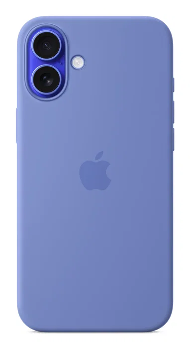 Apple MDGV4ZM/A Funda de Silicona con MagSafe para iPhone 16 Plus, Protección contra Caídas, Color Púrpura Periwinkle