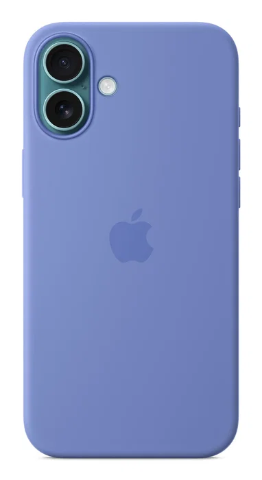 Apple MDGV4ZM/A Funda de Silicona con MagSafe para iPhone 16 Plus, Protección contra Caídas, Color Púrpura Periwinkle