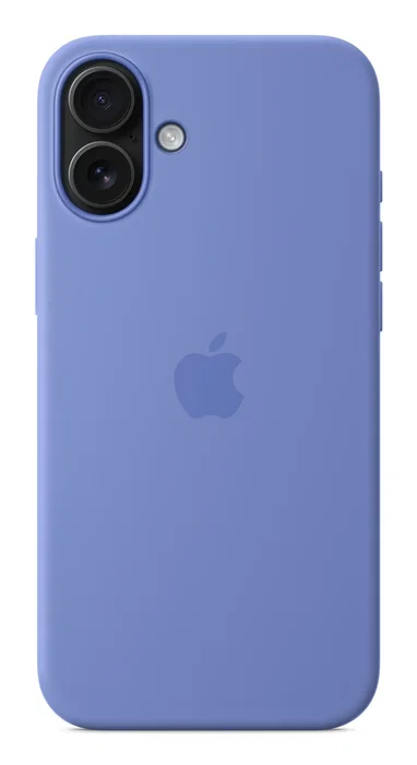 Apple MDGV4ZM/A Funda de Silicona con MagSafe para iPhone 16 Plus, Protección contra Caídas, Color Púrpura Periwinkle