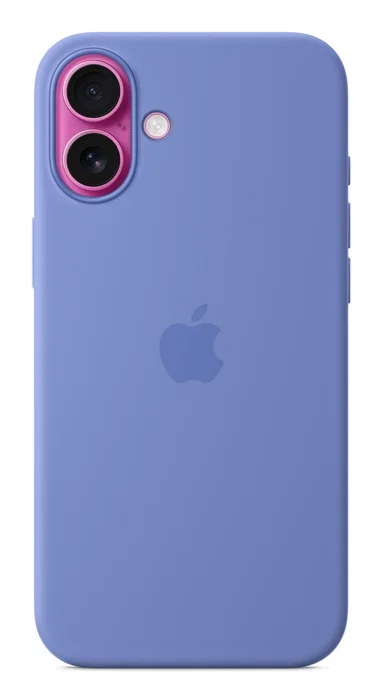 Apple MDGV4ZM/A Funda de Silicona con MagSafe para iPhone 16 Plus, Protección contra Caídas, Color Púrpura Periwinkle