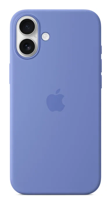 Apple MDGV4ZM/A Funda de Silicona con MagSafe para iPhone 16 Plus, Protección contra Caídas, Color Púrpura Periwinkle