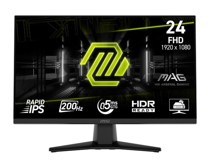 MSI MAG 242F Monitor Gaming 23.8" Full HD 200Hz Rapid IPS MSI MAG 242F Monitor Gaming 23.8" Full HD 200Hz Rapid IPS