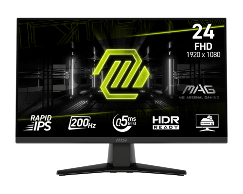 MSI MAG 242F Monitor Gamer 23.8 pulg. Full HD Rapid IPS 200 Hz