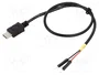 DeLOCK 85420 Cable USB tipo C a 2 terminales de poste 30 cm