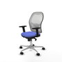 PIQUERAS Y CRESPO Silla de oficina Jorquera Azul claro y Blanco