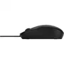 HP Ratón 125 con Cable USB, Hasta 1200 DPI, Seguimiento Óptico Rojo, Negro