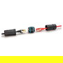 Digitus CAT6A Conexión Exterior Conector Patchkabel RJ45 a RJ45 Negro IP68