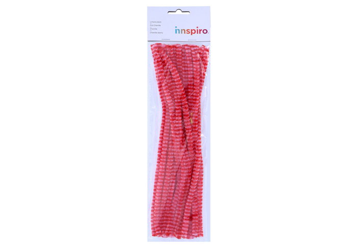Innspiro Limpiapipas Chenilla Rosa 8mm x 30cm (25 unidades) Innspiro Limpiapipas Chenilla Rosa 8mm x 30cm (25 unidades)