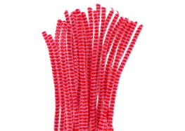 Innspiro Limpiapipas Chenilla Rosa 8mm x 30cm (25 unidades)