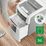 Leitz IQ 100 Autofeed P4 Destructora de Documentos, Corte Cruzado, 100 Hojas