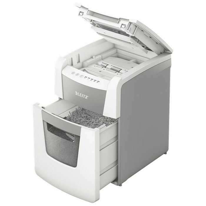 Leitz IQ 100 Autofeed P4 Destructora de Documentos, Corte Cruzado, 100 Hojas