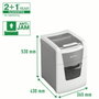 Leitz IQ 100 Autofeed P4 Destructora de Documentos, Corte Cruzado, 100 Hojas