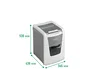 Leitz IQ Auto+ 100 Destructora Automática de Documentos, Capacidad 100 Hojas, Corte Partículas P4, Ideal Pequeña Oficina