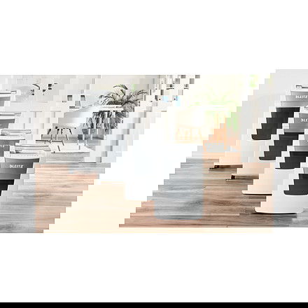 Leitz IQ Autofeed Small Office 100 Trituradora de Papel 80110000, Corte Cruzado 4 x 30 mm, 250 Hojas, 34 L, 55 dB, P-4, Blanco y Gris