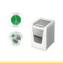 Leitz IQ Autofeed Small Office 100 Trituradora de Papel 80110000, Corte Cruzado 4 x 30 mm, 250 Hojas, 34 L, 55 dB, P-4, Blanco y Gris