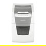 Leitz IQ Autofeed Small Office 100 Trituradora de Papel 80110000, Corte Cruzado 4 x 30 mm, 250 Hojas, 34 L, 55 dB, P-4, Blanco y Gris