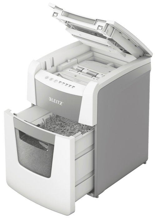 Leitz IQ 100 Autofeed P4 Destructora de Documentos, Corte Cruzado, 100 Hojas