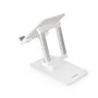 Tooq Soporte de Sobremesa Ajustable para Móvil o Tablet de hasta 12.9" - Blanco
