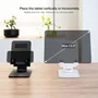 Tooq Soporte de Sobremesa Ajustable para Móvil o Tablet de hasta 12.9" - Blanco