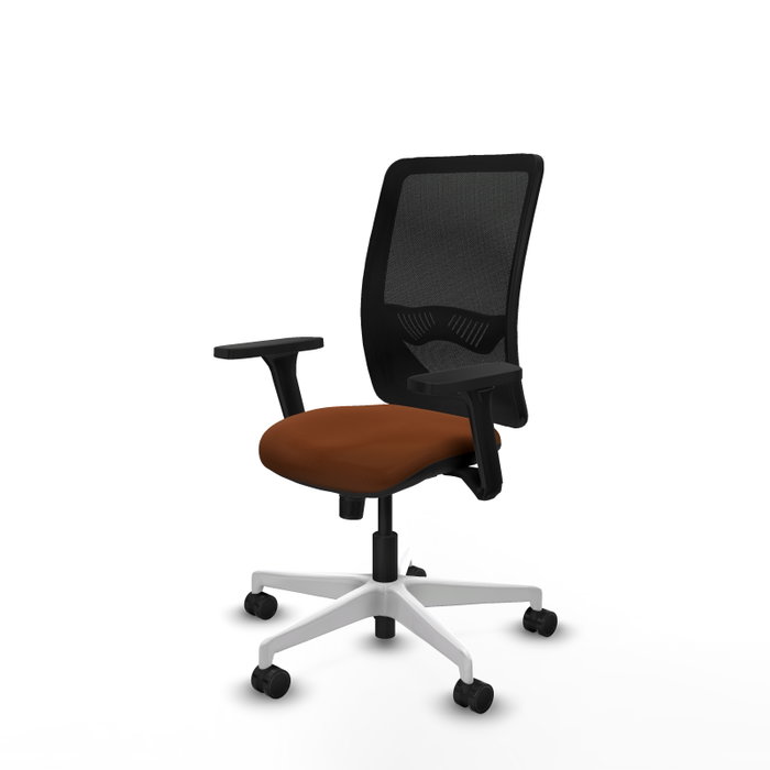 PIQUERAS Y CRESPO Silla de oficina Zulema Marrón y Negro
