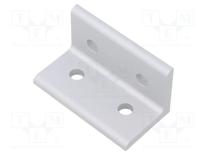 FATH Ángulo para perfiles de aluminio anodado 76x40x40mm FATH Ángulo para perfiles de aluminio anodado 76x40x40mm