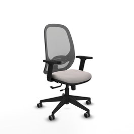 PIQUERAS Y CRESPO Silla de oficina Cilanco Blanco y Gris
