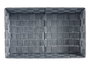 Kipit Cesta de Tela Rectangular sin Asas Gris 34x21x8.5 cm (Set de 18)