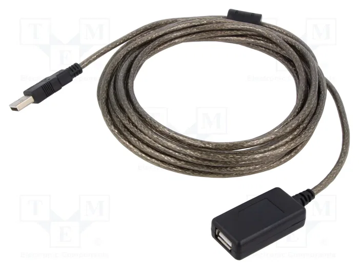 SAVIO Cable USB 2.0 de 5m Negro SAVIO Cable USB 2.0 de 5m Negro