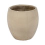 Ixia Pack de 2 Maceteros de Cerámica Crema 55x55 cm