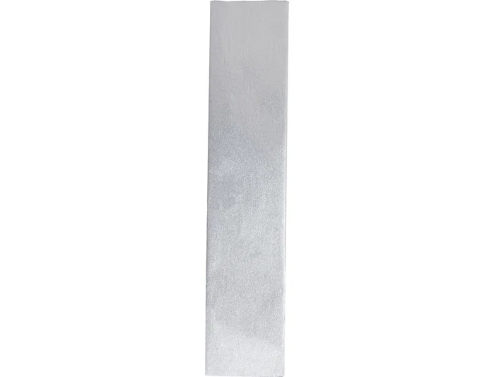 Liderpapel Papel Crespon Metalizado Plata 50 cm x 2.5m