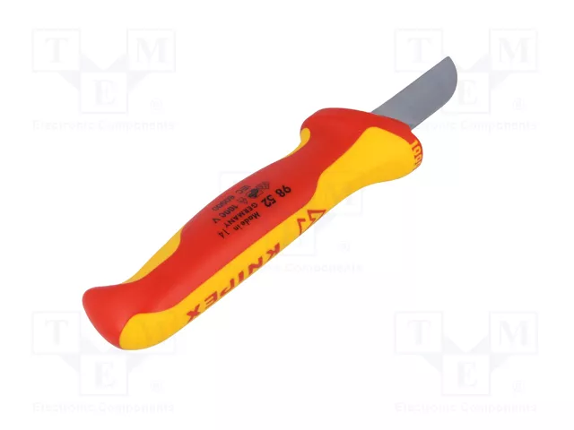 KNIPEX Cuchillo de instalador recto para cables