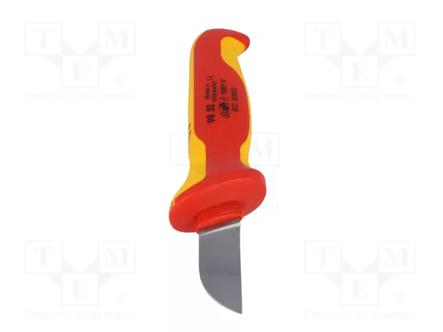 KNIPEX Cuchillo de instalador recto para cables