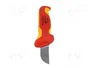 KNIPEX Cuchillo de instalador recto para cables