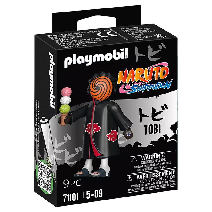 Playmobil 71101 Naruto Shippuden - Tobi con capa y máscara naranja Playmobil 71101 Naruto Shippuden - Tobi con capa y máscara naranja