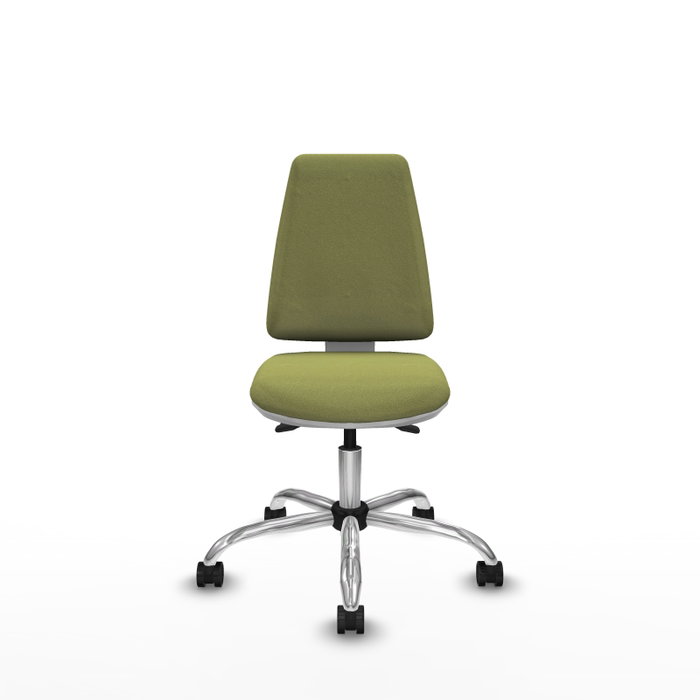 PIQUERAS Y CRESPO Silla de oficina Elche Verde oliva sin brazos PIQUERAS Y CRESPO Silla de oficina Elche Verde oliva sin brazos