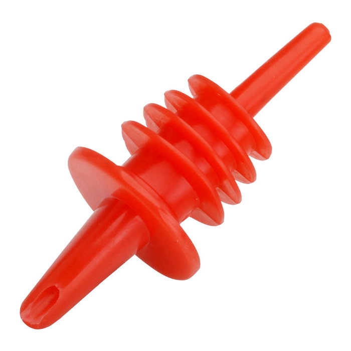 1946 Set 12 Tapón Vertedor Mixage Color Plástico Semi-flexible, 6 Colores, Ideal Coctelería, Aptos Lavavajillas