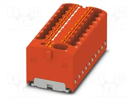 PHOENIX CONTACT PTFIX 4/18X1,5 RD Conector de Carril Rojo