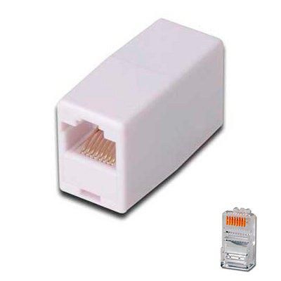 Digitus CAT 5e Acoplador Modular RJ45 a RJ45 Blanco Digitus CAT 5e Acoplador Modular RJ45 a RJ45 Blanco