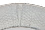 DKD Home Decor Espejo de Metal y Cristal Blanco 84x84 cm