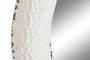 DKD Home Decor Espejo de Metal y Cristal Blanco 84x84 cm