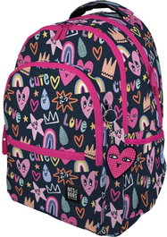 GRAFOPLAS DISEÑO Mochila Roomy B&B Cute 33x46x22,5cm