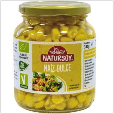 NATURSOY Maiz Dulce Bio Vegan 350Gr