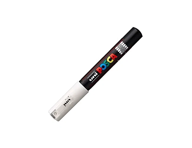 Posca Marcador PC-1M Blanco Punta Fina 0,7 mm Posca Marcador PC-1M Blanco Punta Fina 0,7 mm