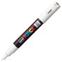 Posca Marcador PC-1M Blanco Punta Fina 0,7 mm