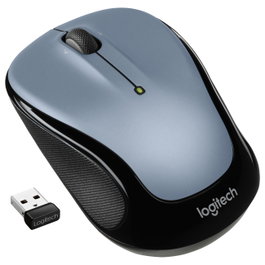 Logitech M325S Ratón Inalámbrico Negro/Gris