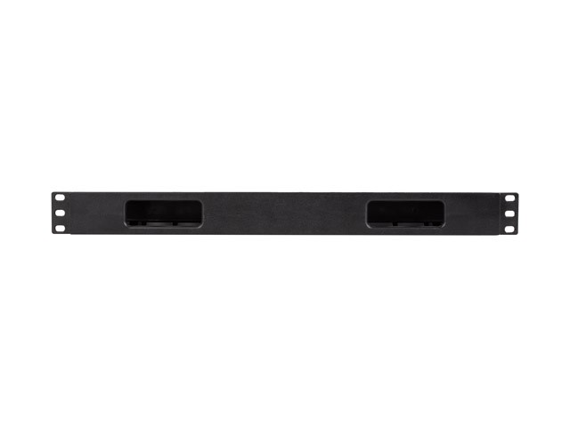 Lanberg Organizador de cables 1U 19 pulg negro